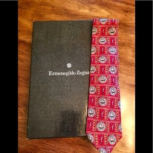 NWOT ERMENEGILDO ZEGNA SILK TIE